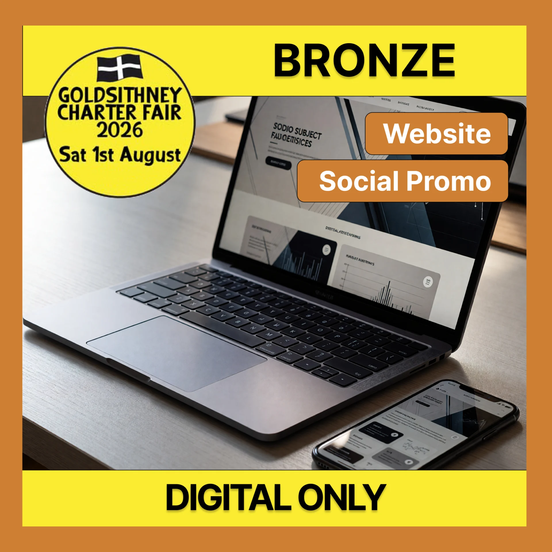 Bronze Advert, Digital Only, Website Listing + Backlink