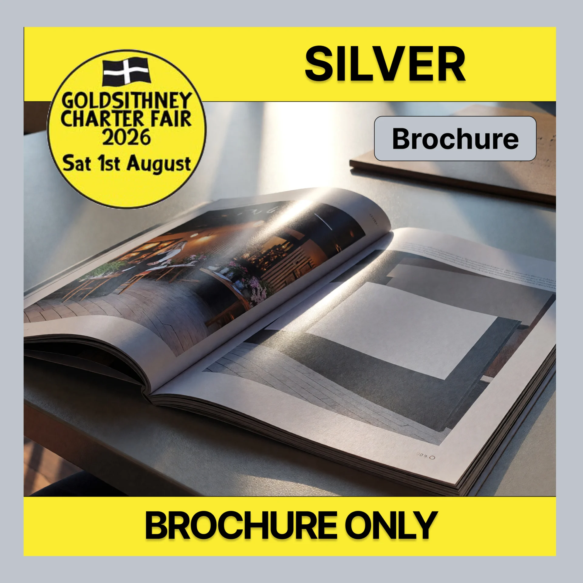 Silver Advert, Half Page, Print Only